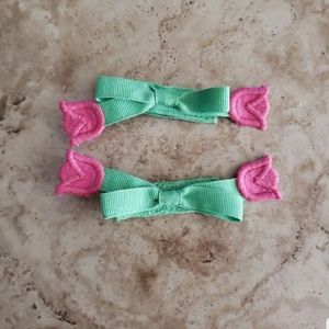 Gymboree hair barrettes